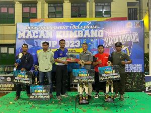 Danyonif 515Kostrad Resmi Menutup Open Tournamen Bola Volly Macan Kumbang Cup