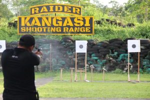 Danbrigif 20 Kostrad Ikuti Fun Shooting di Yonif 754 Kostrad