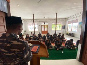 Lanal Simeulue Tutup Akhir Tahun 2023 Dengan Doa Bersama Secara Khidmat