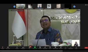 Ketua Mahkamah Agung Republik Indonesia, Prof. Dr. H.M. Syarifuddin. S.H.. M.H. Sampaikan Refleksi Kinerja Mahkamah Agung Republik Indonesia Tahun 2023 secara Virtual dengan Para Awak Media