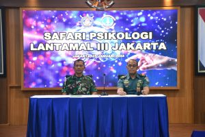LANTAMAL III JAKARTA IKUTI SAFARI PSIKOLOGI KEPADA PRAJURIT DAN PNS DI LINGKUNGAN LANTAMAL III JAKARTA