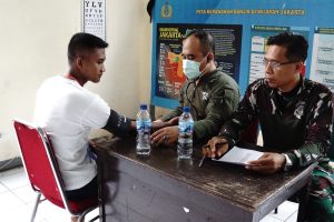 LANTAMAL III JAKARTA GELAR TES KESEHATAN 2 CABA DAN CATA PK TNI AL GEL I TA 2024