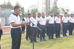 KOMANDAN LANTAMAL III JAKARTA HADIRI ACARA GERAKAN MAKO DAN KOMPLEK TNI AL TERTIB, BERSIH DAN RAPI