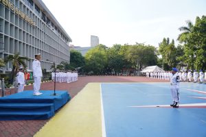 LANTAMAL III JAKARTA GELAR UPACARA HARI DHARMA SAMUDERA TAHUN 2024
