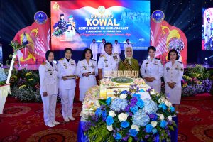 DANLANTAMAL III JAKARTA HADIRI SYUKURAN DALAM RANGKA HUT KE-61 KOWAL TAHUN 2024