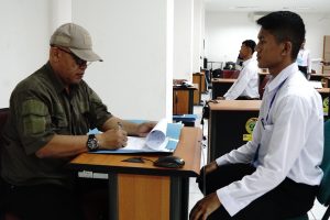 PANDA LANTAMAL III JAKARTA LAKSANAKAN SELEKSI TES MENTAL IDEOLOGI WAWANCARA CABA DAN CATA PK TNI AL GEL I TA 2024