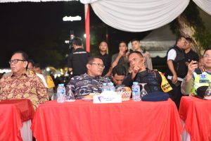 Danlantamal I Patroli Bersama Forkopimda Sumut dan Kota Medan Amankan Malam Tahun Baru 2024
