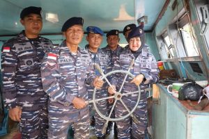 Pemusnahan dan Penghapusan Patkamla Bengkalis l-1-40 Lanal Dumai