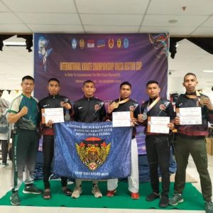 Macan Ujwala Berhasil Meraih Juara Pada Ajang Kejuaraan Karate Internasional Championship Piala Rektor Unesa
