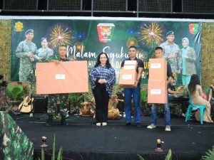 Perlombaan dan Hiburan Musik Ramaikan Keluarga Besar Brigif 13 Kostrad Dalam Menyambut Tahun Baru 2024