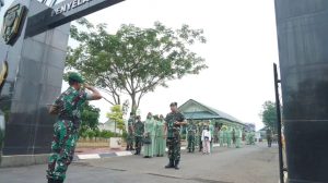 Pangdivif 1 Kostrad Kunjungan Kerja di Markas Batalyon Infanteri 305 Kostrad