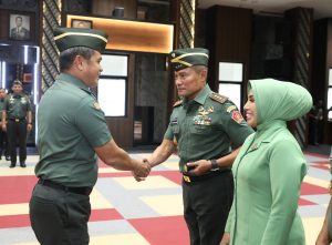 Kasad Terima Laporan Kenaikan Pangkat 30 Pati TNI AD, 19 Diantaranya Baru Pecah Bintang
