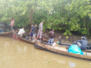 Lanal Dumai Laksanakan SAR Warga Yang Hilang di Sungai Diduga Dimangsa Buaya