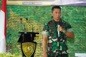 Pangdivif 2 Kostrad Tinjau dan Periksa Kesiapan Satgas Yonif 503/Mayangkara