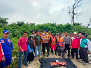 Pos TNI AL Tanjung Medang Bersama Tim SAR Gabungan Berhasil Temukan Jenazah Orang tenggelam di Perairan Pulau Rupat