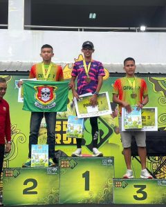 Prajurit Yonif 303 Kostrad Naik Podium di Bandar Lampung