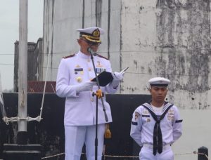 *Danlanal Dabo Singkep Pimpin Upacara Peringatan Hari Dharma Samudera Tahun 2024*