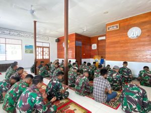 Lanal Simeulue Laksanakan Doa Bersama Dalam Rangka Menyambut Hari Dharma Samudera Tahun 2024