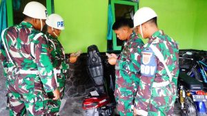 Danyonkav 8 Kostrad Pimpin Pengecekan Kelengkapan Administrasi dan Kondisi Fisik Kendaraan Prajurit