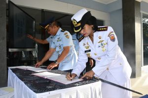 Komandan Lanal Bandung Hadiri Upacara Pembukaan Pendidikan Seskoau Angkatan Ke-61 Tahun Pelajaran 2024