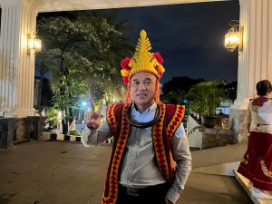 Anton Anotoa Zagoto Hadiri Perayaan Natal Nasional Partai Gerindra 2023