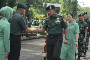 Upacara Pelepasan Pindah Satuan Prajurit Yonbekang 1 Kostrad