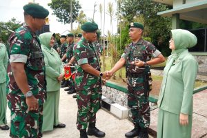 Kunjungan Pangkostrad di Satjar Brigif 14 Kostrad, Jaga Kekompakan Atasan dan Bawahan
