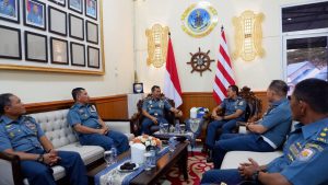 TNI AL Lanal Lhokseumawe Terima Tim Pengawas dan Pemerikasaan It Koarmada I