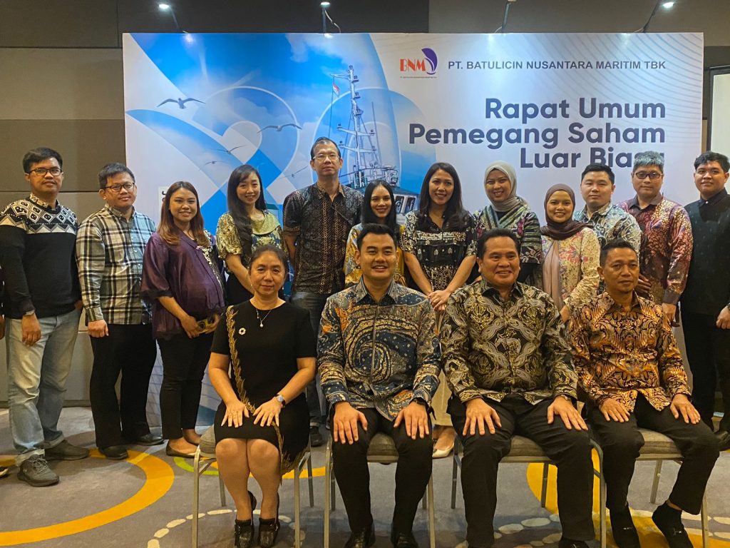 Maulana Muhammad Resmi Jabat Dirut PT Batulicin Nusantara Maritim