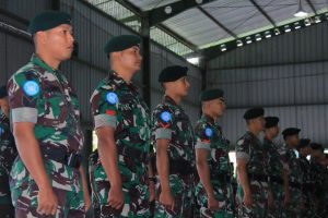 Brigif 18 Kostrad Gelar Acara Pengantaran Tugas Satgas Yonmek TNI Konga XXIII-R TA 2024