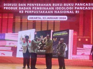 BPIP Gelar Diskusi dan Penyerahan Buku Pancasila Terbitannya Kepada Perpustakaan Nasional RI