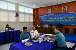 Tim Wasrik It Koarmada I Laksanakan Audit Kinerja di Lanal Sabang
