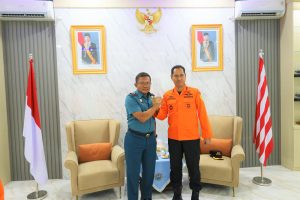 Danlantamal I Terima Kunjungan Kerja Kepala Basarnas Kota Medan