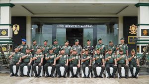 Panglima Divisi Infanteri (Pangdivif) 3 Kostrad sambut Kunjungan Pangdam XIV/Hsn