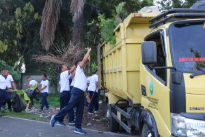 Contoh Bagi Masyarakat Sekitar, Lanal Bengkulu Gelar Aksi Gerakan Mako, Komplek TNI AL Bersih, Tertib dan Rapi