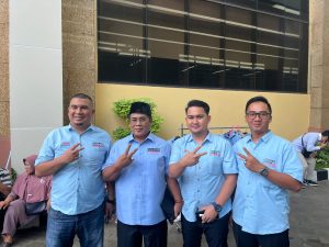 Ketua DPC Peradi Bandar Lampung Bey Sujarwo Hadiri Deklarasi AAIB Dukung Prabowo-Gibran
