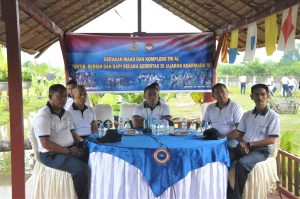 Ciptakan Kenyamanan Lingkungan, Lanal TBA Laksanakan Gerakan Mako dan Komplek Bersih Serentak Jajaran Koarmada RI