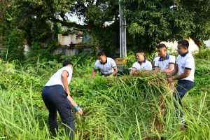 Wujudkan Kebersihan Lingkungan, Lanal Sabang Laksanakan Gerakan Mako dan Komplek Bersih Serentak Jajaran Koarmada RI