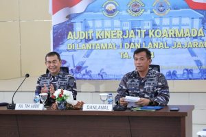 Lanal Dumai Menerima Tim Audit Kinerja IT Koarmada I Tahun Anggaran 2024