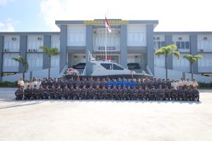 Komandan Lanal Dumai Kukuhkan RBB Trimaran Perkuat Sarana Patroli dan Resmikan Kantin Jalasena Untuk Kesejahteraan Prajurit