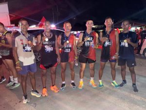 Yonif 754 Kostrad Torehkan Prestasi di Event Lari Night Run 7K di Timika