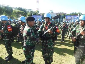 Komandan PMPP TNI Buka Latihan PDT Satgas Yonmek TNI Konga XXIII-R/UNIFIL