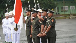 Panglima Divisi Infanteri 3 Kostrad Hadiri Upacara Penutupan Pendidikan Bintara TNI AD TA 2023 di Rindam XIV/Hasanuddin