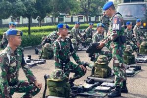 Cek Kesiapan Prajurit, Denpom Divif 1 Kostrad Gelar Apel Kesiapsiagaan