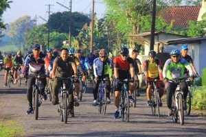 Danrindam V/Brawijaya Kunjungi Bumi Trisula, Silaturahmi Lewat Gowes di Mabrigif 18 Kostrad