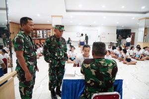 LANTAMAL III JAKARTA LAKSANAKAN SELEKSI TES ANTROPOMETRI DAN BUTA WARNA CABA DAN CATA PK TNI AL GEL I TAHUN 2024