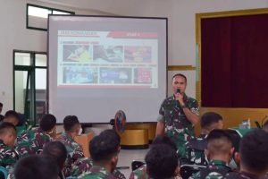 Danyonarhanud 2 Kostrad Lakukan Jam Komandan sebagai Sarana Pembinaan Personel Fungsi Komando