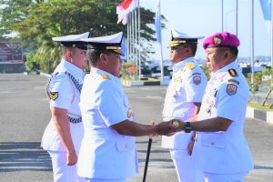 Danlanal Simeulue Turut Hadir Dalam Sertijab Danlantamal I Belawan