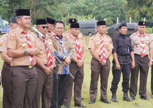 Pangdivif 1 Kostrad Hadiri Persami Saka Wira Kartika terpusat bersama Kasad