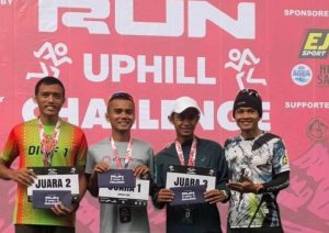 Pelari Yonif 328 Kostrad Raih Juara Dua di Kejuaraan 16 Km Run UPHill Challenge